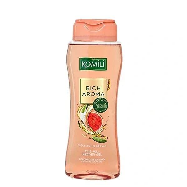 Komili جل الاستحمام كوميلي الغني بالروائح المغذية والمريحة 500 مل