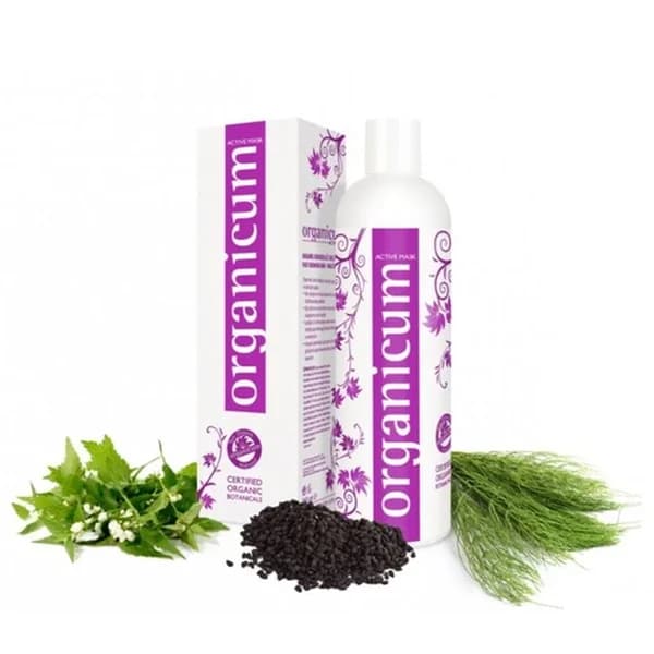 Organicum قناع الشعر العضوي النشط من أورجانيكوم، قناع هيدروسول عضوي، 350 مل
