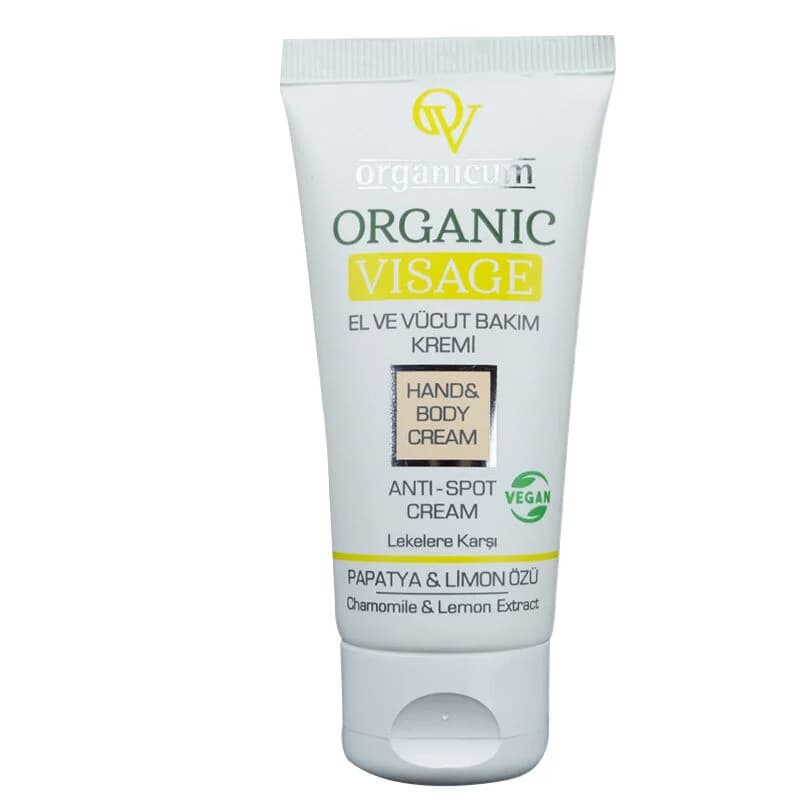Organicum كريم أورجانيكوم العضوي للعناية باليدين والجسم المضاد للبقع 60 مل
