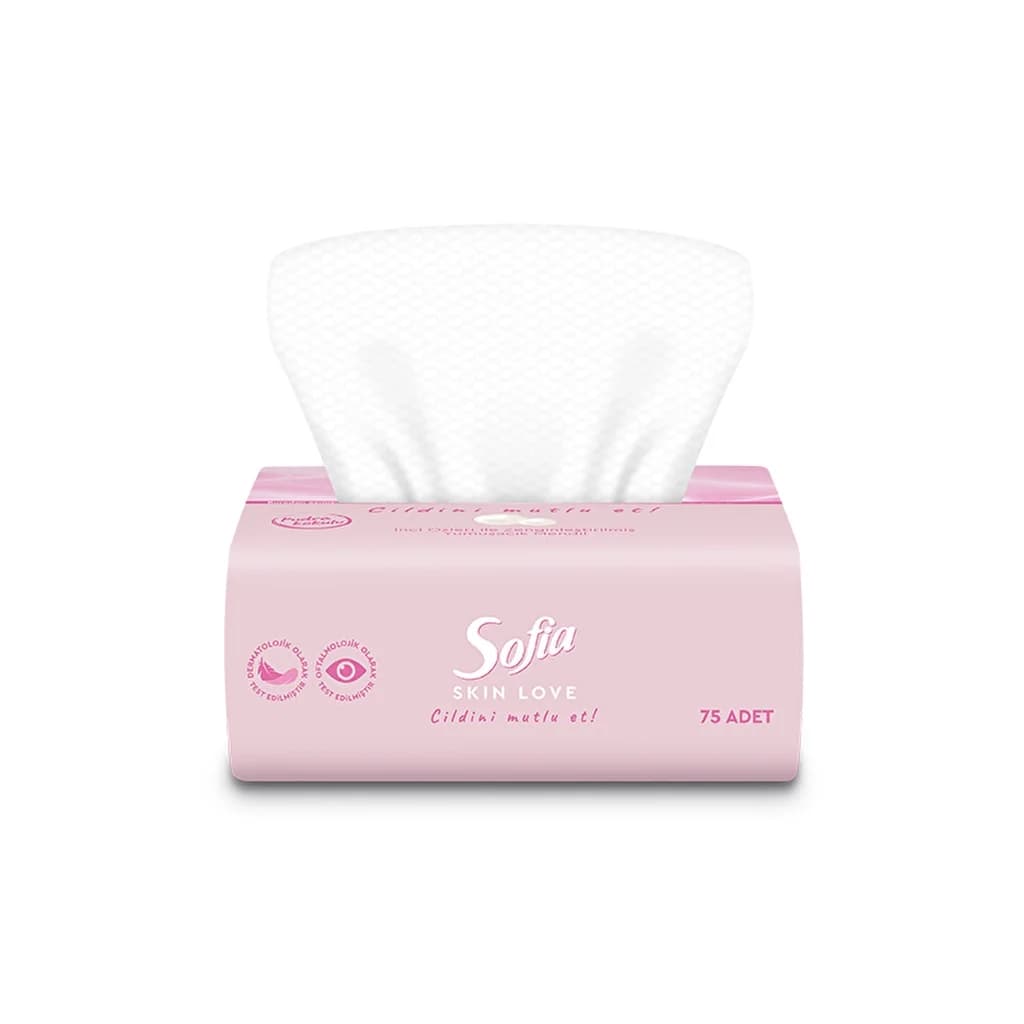 Sofia مناديل صوفيا سكين لوف المعطرة، 75 قطعة