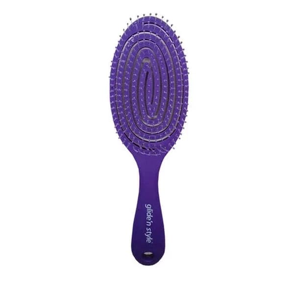 فرشاة مشط بفتحة ثلاثية الأبعاد من جلادن ستايل Glide'n Style