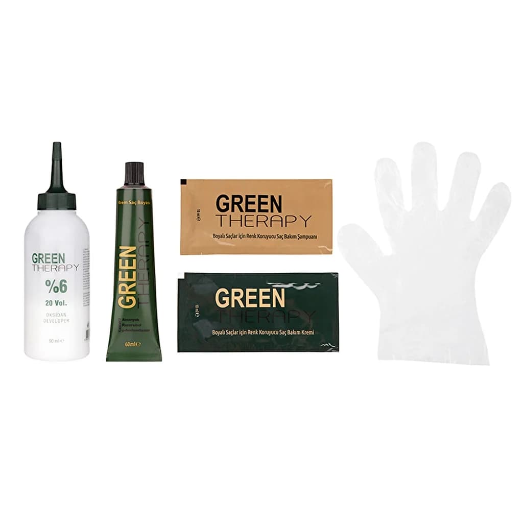Green Therapy كريم الشعر جرين ثيرابي 6.1 بني رمادي غامق