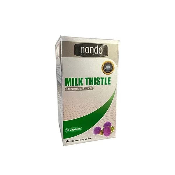 Nondo نوندو فيتامينات حليب الشوك 30 كبسولة