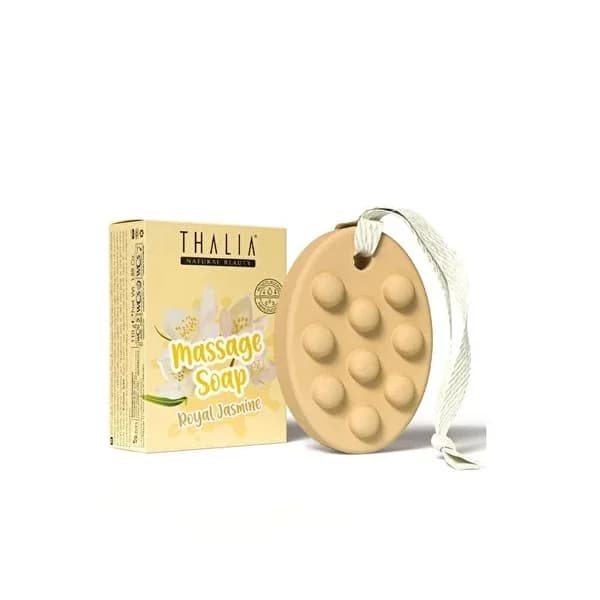 Thalia Natural Beauty صابون تدليك ثاليا ناتشورال بيوتي رويال ياسمين مرطب مكثف، قطعة واحدة