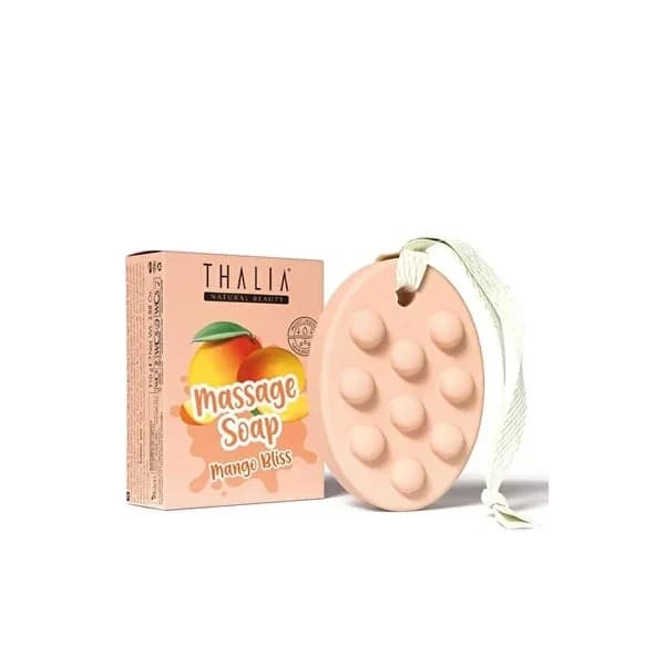 Thalia Natural Beauty صابون تدليك ثاليا ناتشورال بيوتي المرطب المكثف الفعال برائحة المانجو بليس 110 جرام