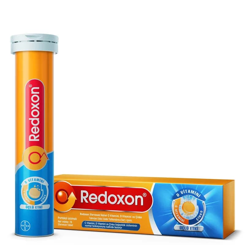 Redoxon ريدوكسون تريبل أكشن 1 مكمل غذائي 15 قرص فوار