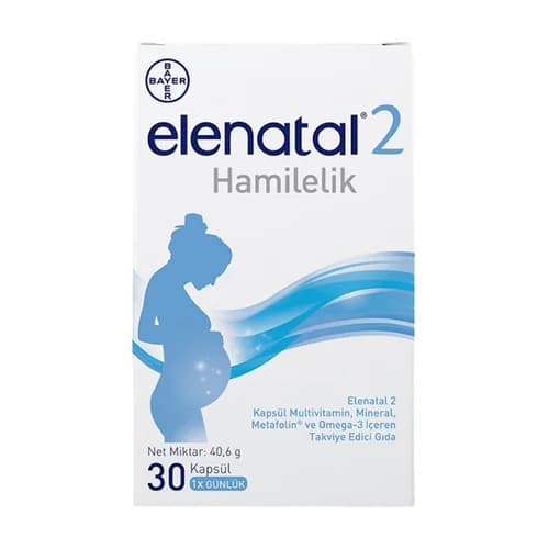 Elenatal مكمل غذائي إيليناتال 2 30 قرصًا