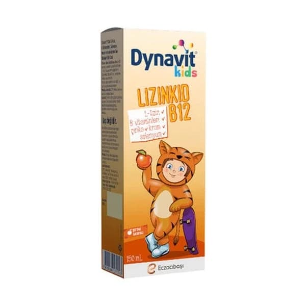 Dynavit مكمل غذائي دينافيت كيدز ليزينكيد ب12 150 مل