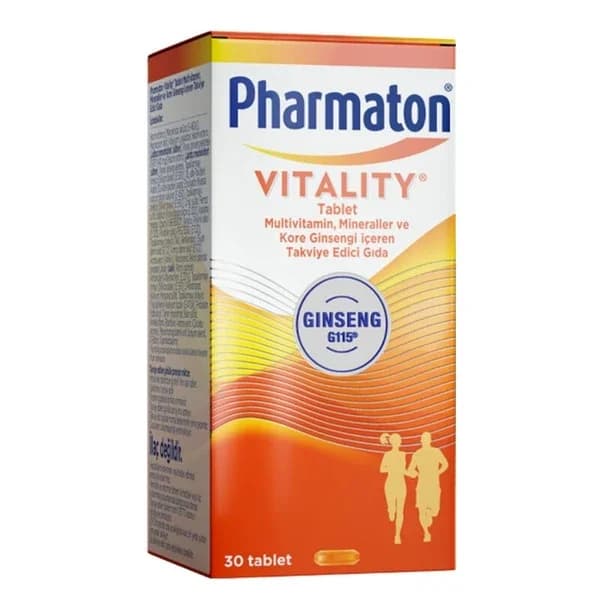 Pharmaton فارماتون فيتاليتي ٣٠ قرصًا مكمل غذائي