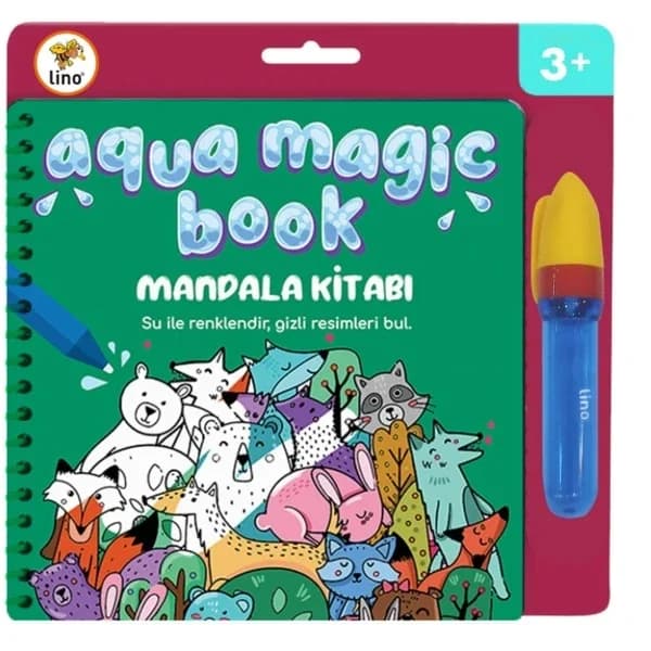 Lino كتاب تلوين سحري من لينو أكوا ماندالا