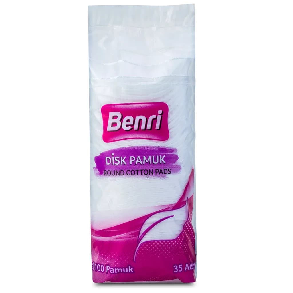 Benri قرص بنري قطني 35 قطعة