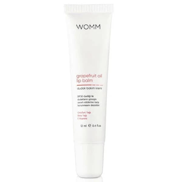 كريم حماية الشفاه المرطب SPF 30 من ومم 12 مل Womm