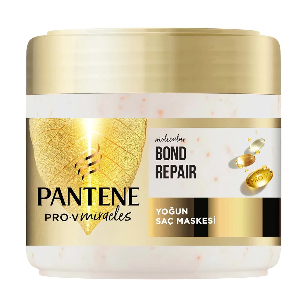 Pantene قناع بانتين برو-في ميراكلز لإصلاح الروابط الجزيئية وتجديد الشعر مع اللؤلؤ المغذي 300 مل