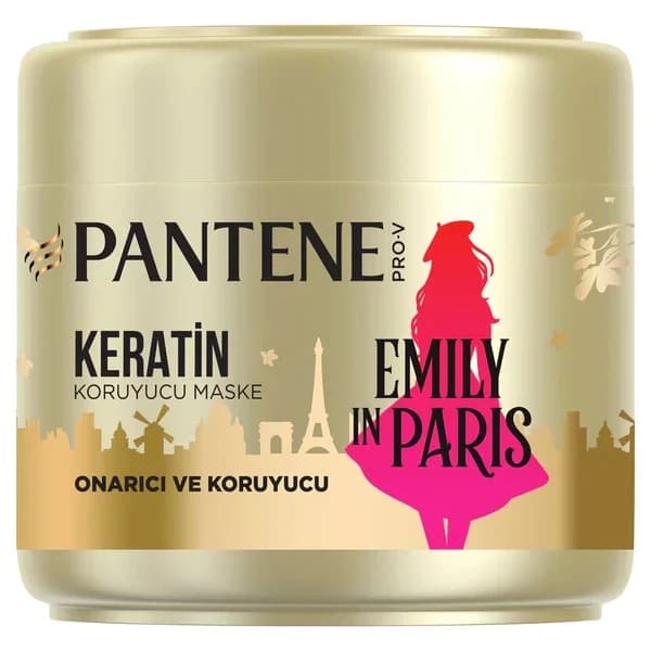 Pantene قناع بانتين كيراتين الواقي من إيميلي إن باريس سلسلة خاصة 200 مل