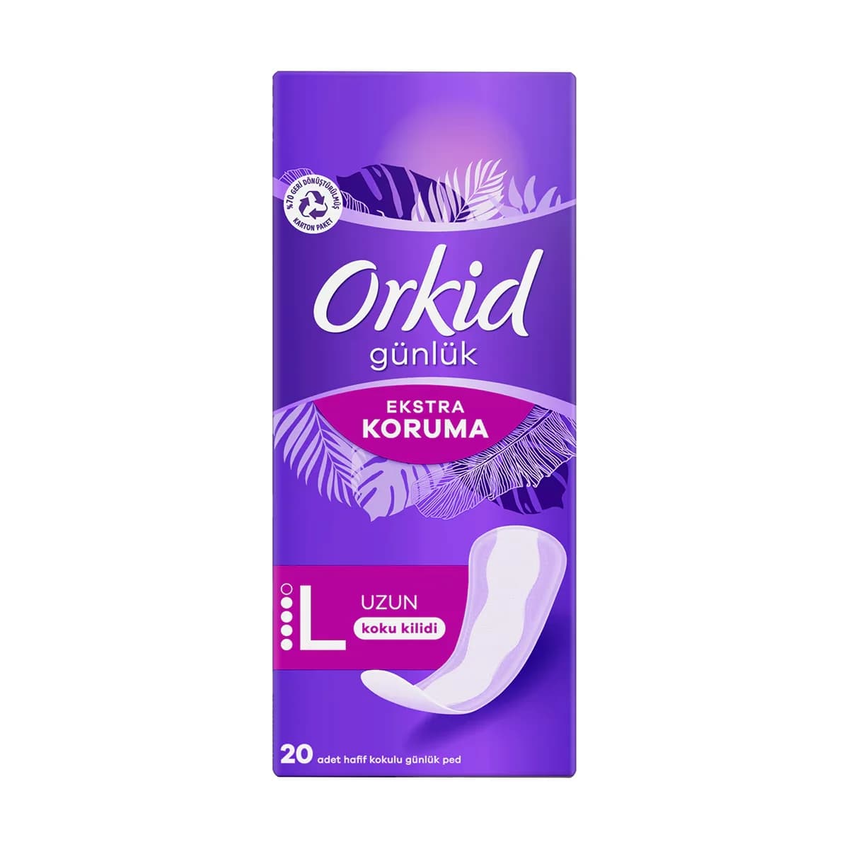 Orkid فوط أوركيد اليومية الطويلة، 16 قطعة