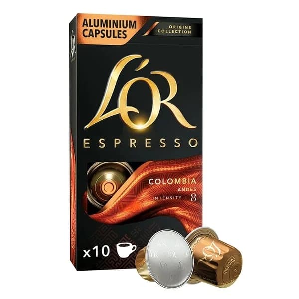 L'or قهوة كبسولة لور كولومبيا