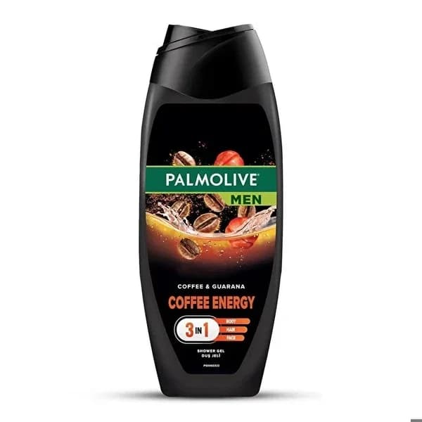 Palmolive جل استحمام بالموليف للرجال بنكهة القهوة والطاقة 500 مل