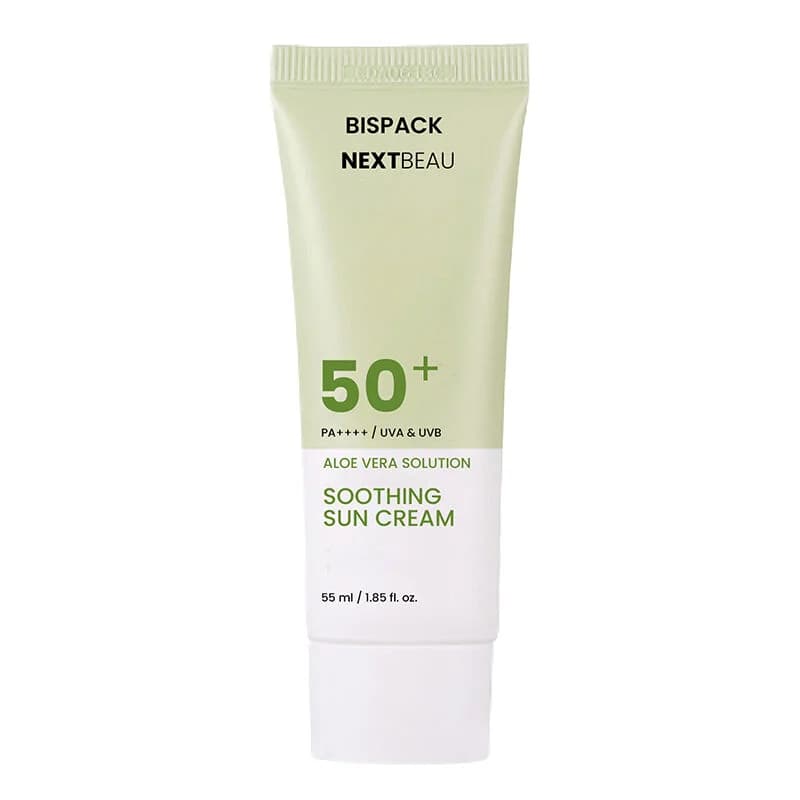 كريم الشمس المهدئ بالصبار SPF50+ 55 مل من نكس باو Next Beau