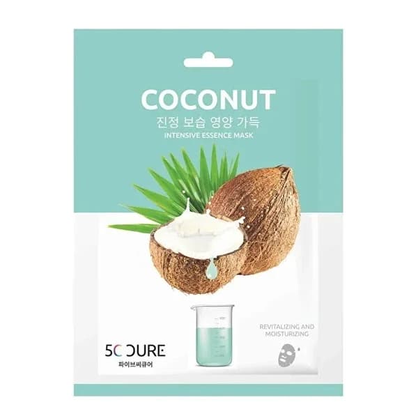 قناع ورقي أمبول 25 مل جوز الهند من 5C كيور 5C Cure