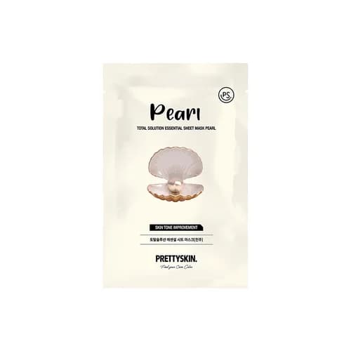 Prettyskin قناع الوجه الأساسي من بريتي سكين توتال سوليوشن لؤلؤي 23 جم