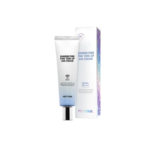 كريم واقي شمس تونر وردي نقي (SPF 50+ PA++++) 50 مل من بريتي سكين Prettyskin