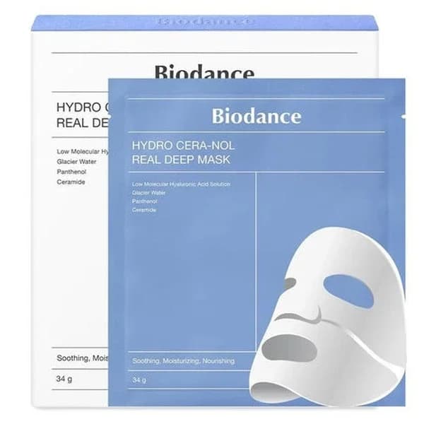 قناع بيودانس هيدرو سيرا-نول العميق 34 غرام 4 قطع Biodance