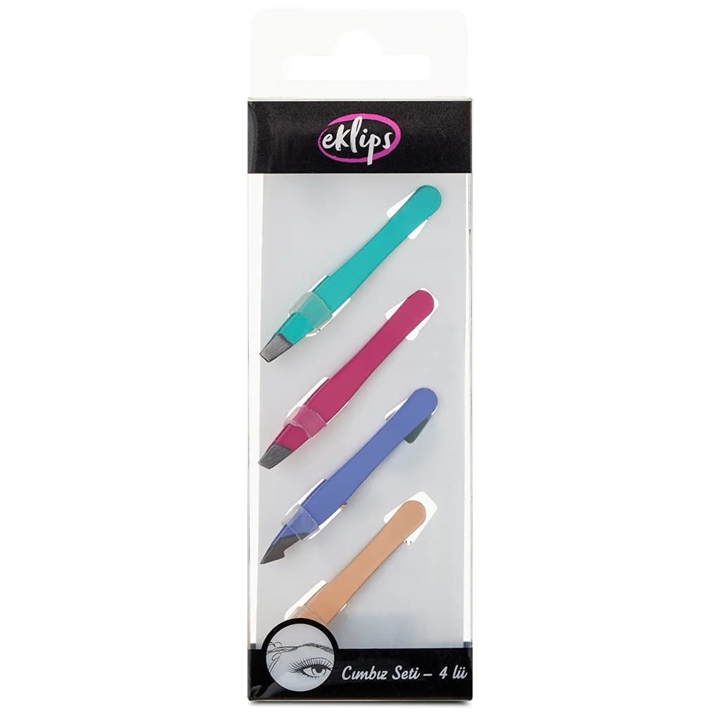 Eklips مجموعة ملاقط إكليبس من 4 قطع