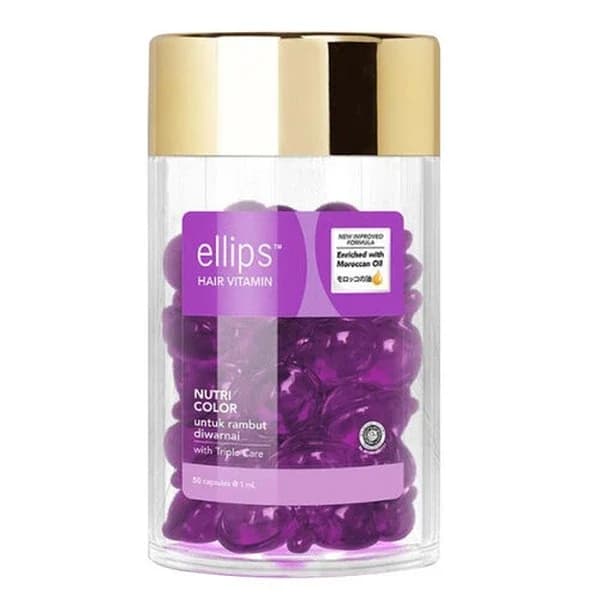 Ellips فيتامين إليبس نيوتري كولور للشعر الملون 50 قطعة
