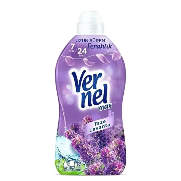 Vernel منعم الأقمشة فيرنيل برائحة النرجس والخزامى 1440 مل