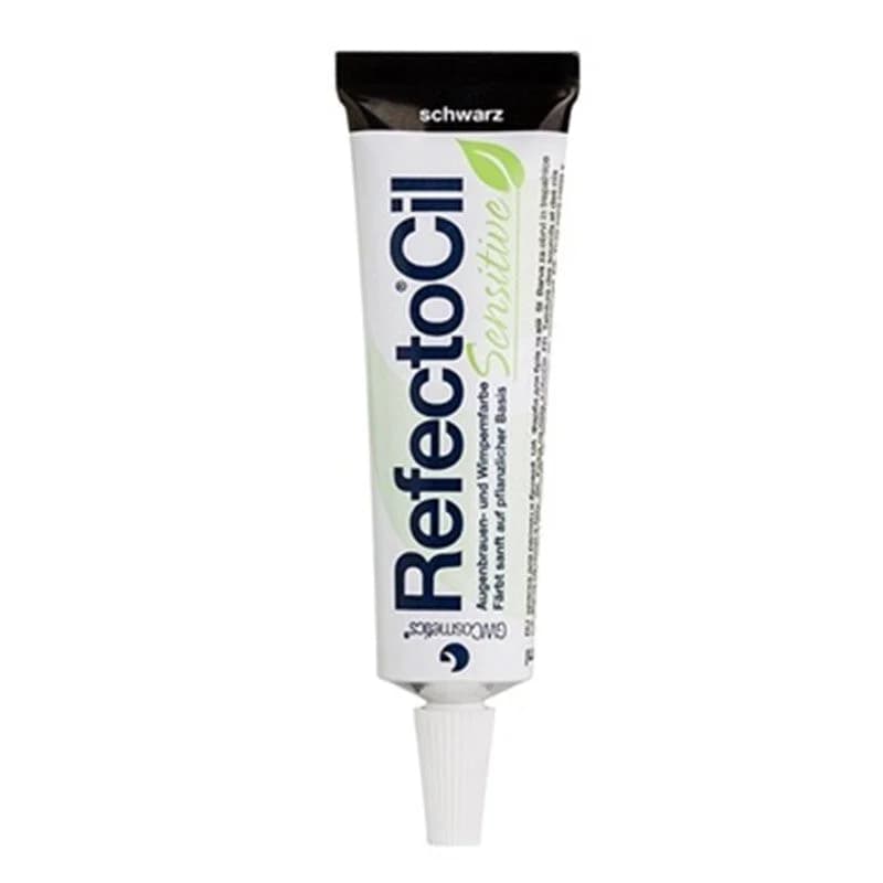 Refectocil صبغة ريفكتوسيل للحواجب والرموش السوداء الحساسة 15 مل