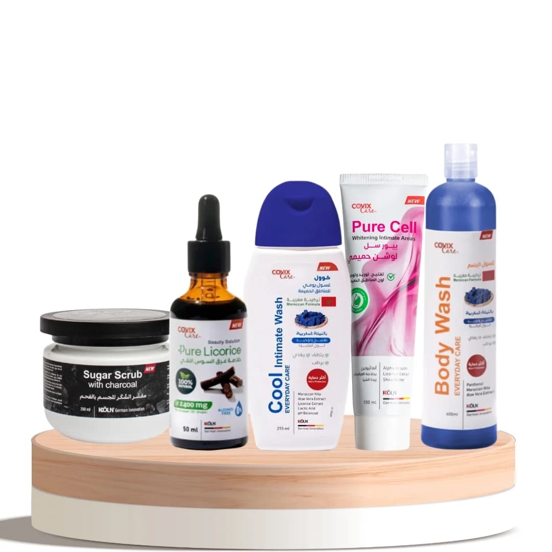 Covix Care بوكس توحيد لون الجسم من كوفيكس 5 منتجات
