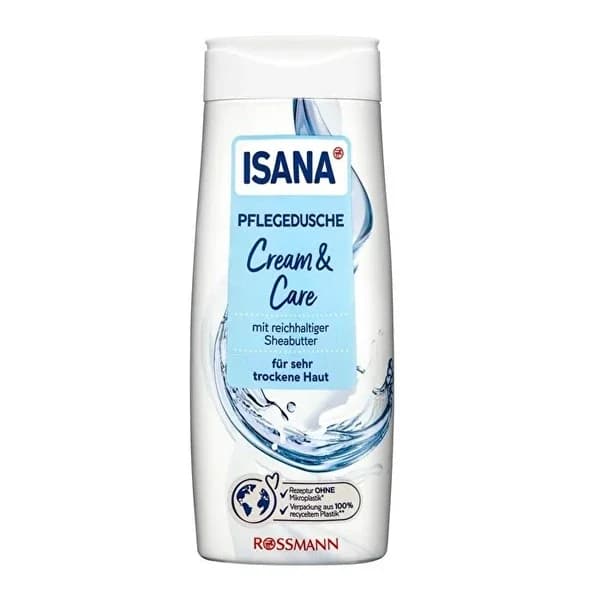 Isana جل الاستحمام إيزانا كريم آند كير 300 مل