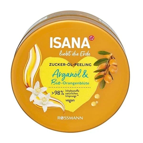 Isana مقشر الجسم بزيت الأرغان من إيزانا لوف نيتشر 230 جم