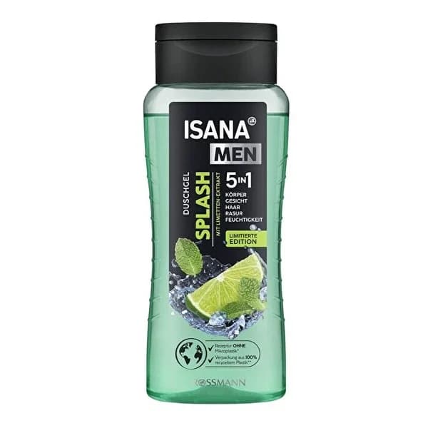 Isana جل الاستحمام إيزانا ٥ في ١ أكوا سماش ٣٠٠ مل