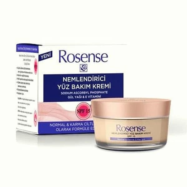 Rosense كريم روزنس للوجه للبشرة العادية والدهنية والحساسة 50 مل