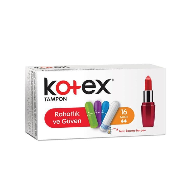 Kotex كوتكس تامبون ميني 16
