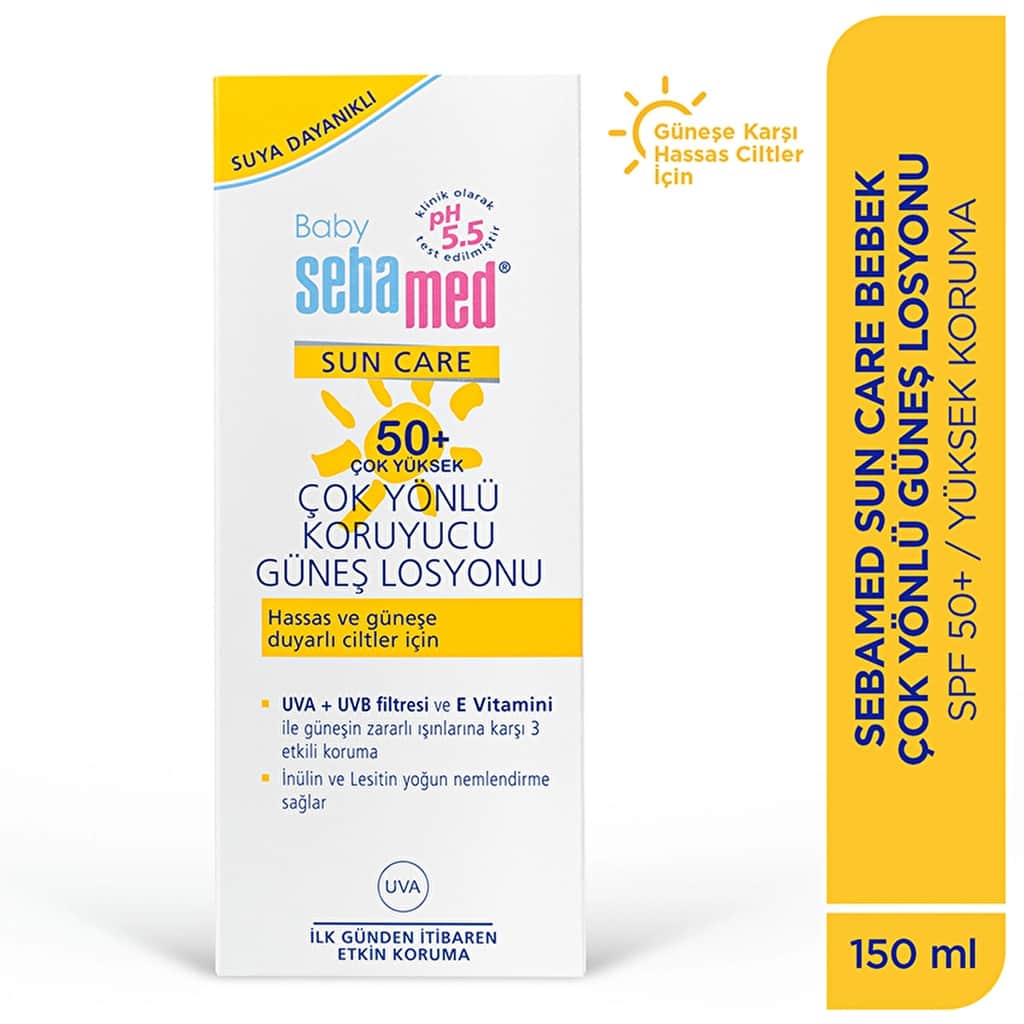Sebamed لوشن سيباميد بيبي للوقاية من الشمس بعامل حماية 50، 150 مل