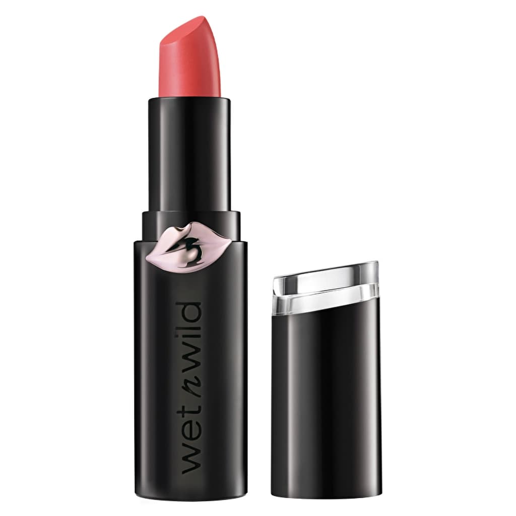 Wet n Wild أحمر شفاه ميجالاست من ويت آند وايلد أحمر شفاه مرطب شبه غير لامع