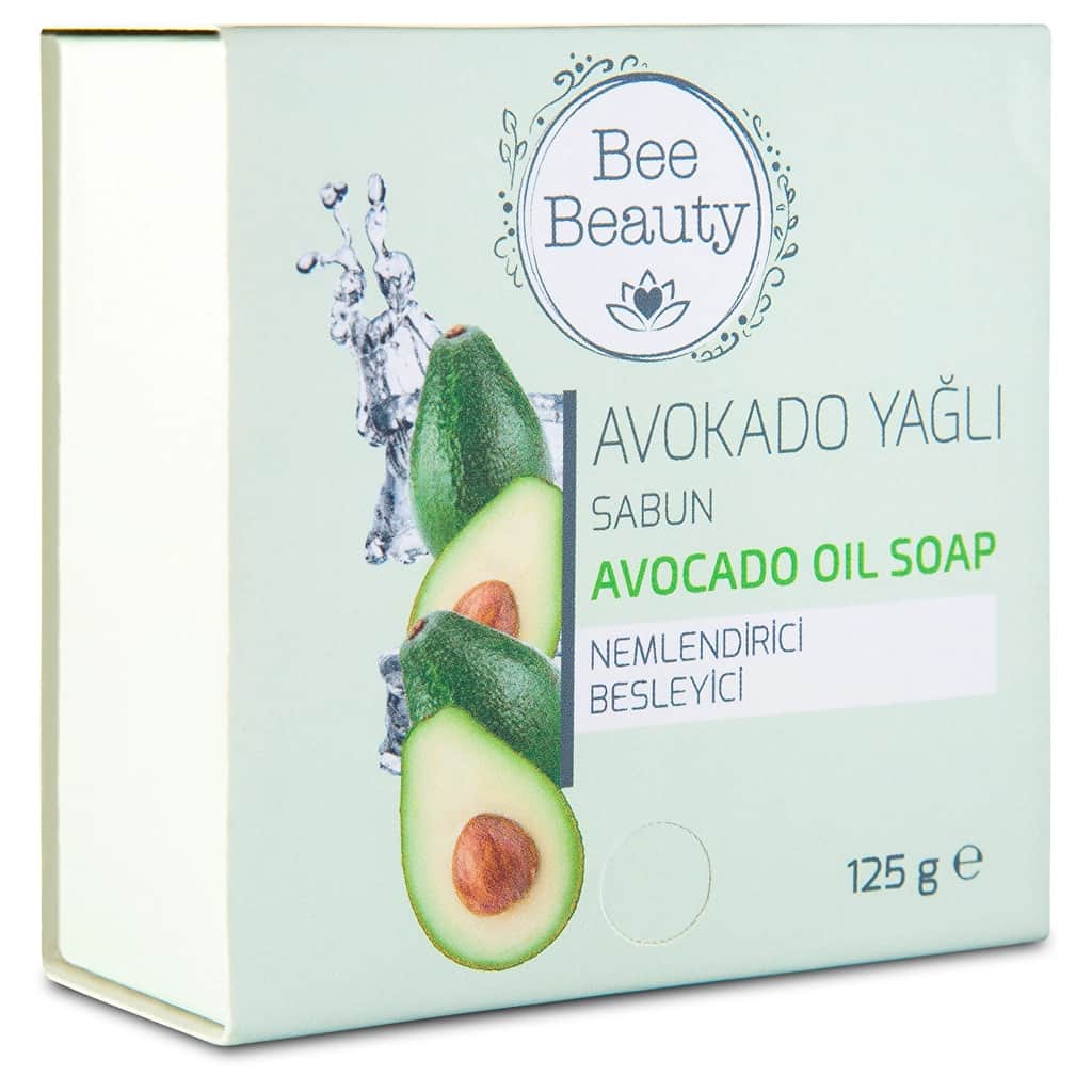 Bee Beauty صابون بي بيوتي الصلب بزيت الأفوكادو 125 جرام