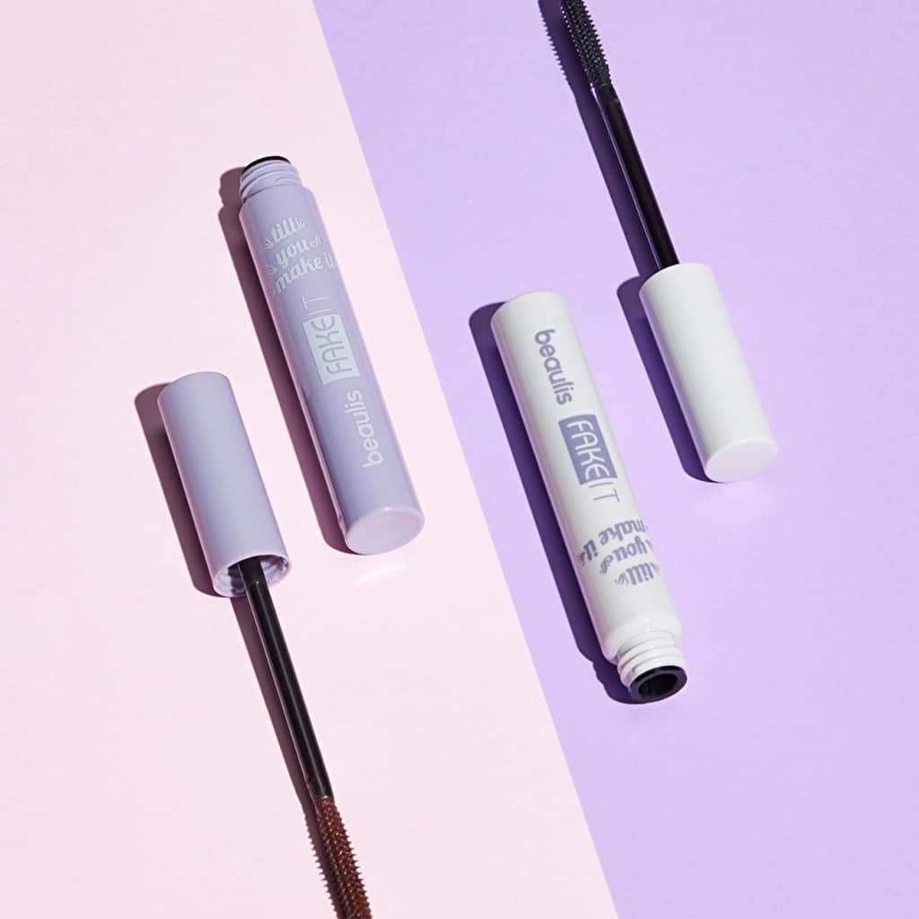 Beaulis ماسكارا بويوليس فيك إت المقاومة للماء مكثفة للرموش وخالية من التكتل