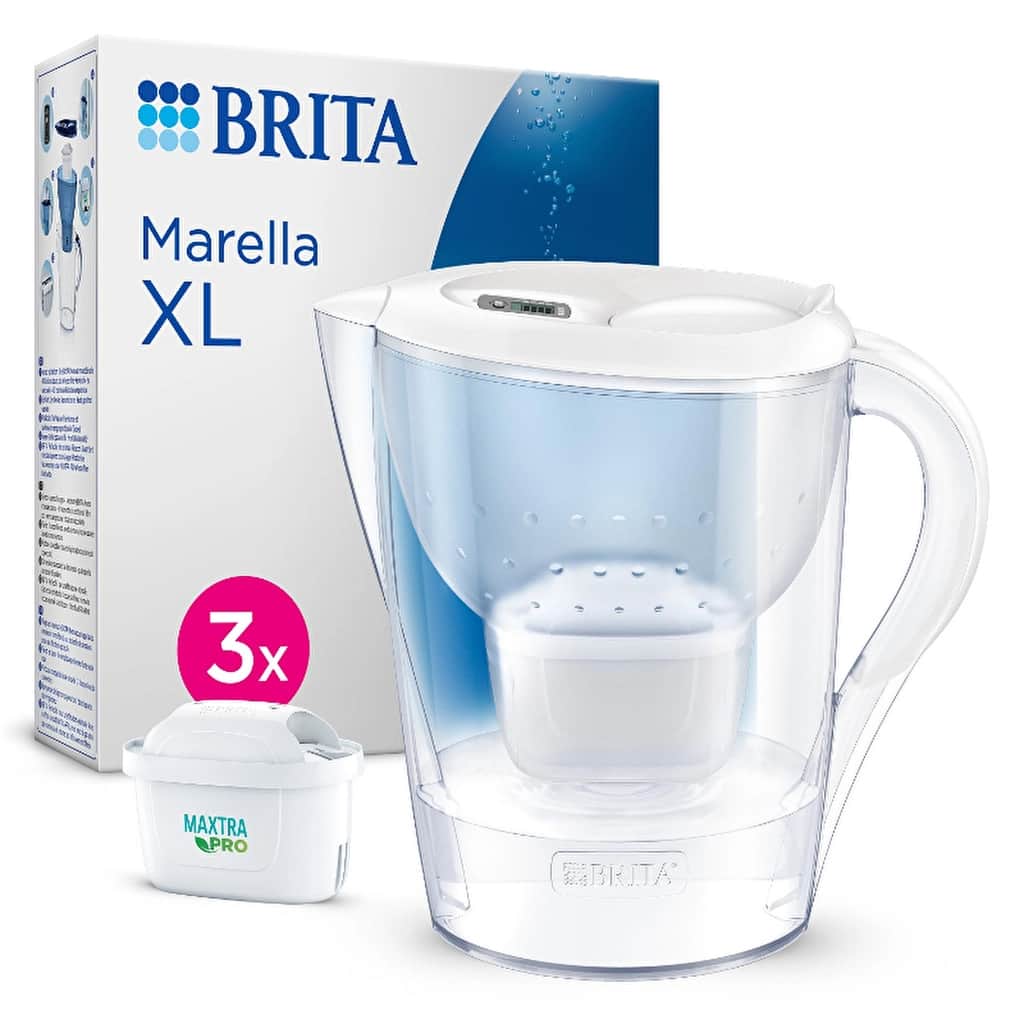 جهاز تنقية المياه بريتا ماريلا XL سعة 3.5 لتر مع 3 فلاتر MAXTRA PRO Brita
