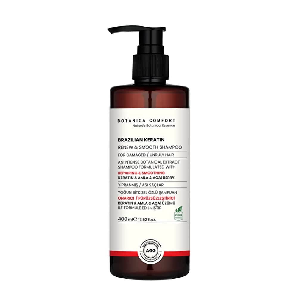 Botanica Comfort شامبو بوتانيكا كومفورت سو بيور بالكيراتين 400 مل