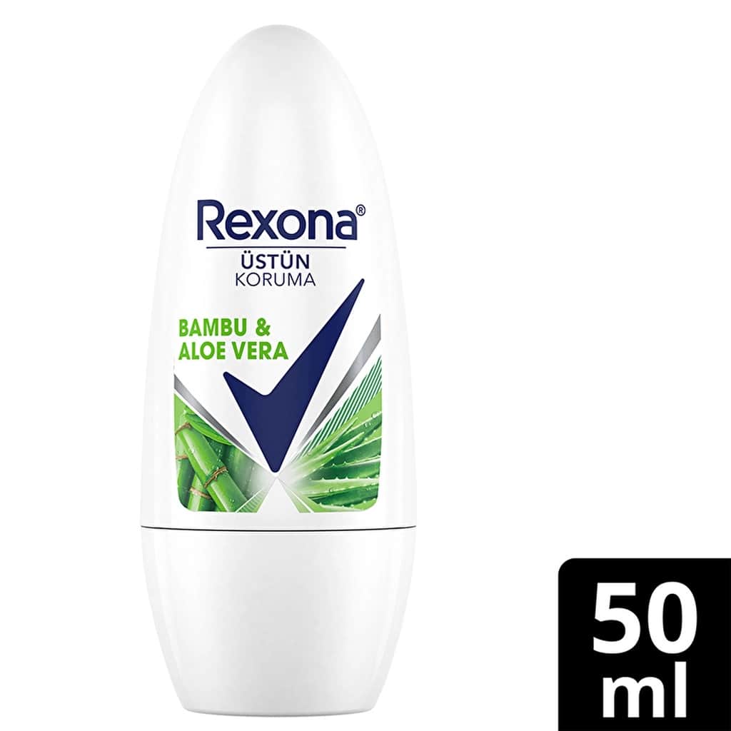 Rexona مزيل عرق ريكسونا برائحة البامبو والصبار 50 مل حماية تدوم 72 ساعة