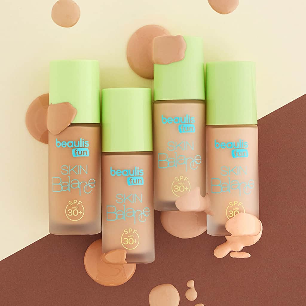 فونداسيون توازن البشرة من بيوليس SPF 30 برايت أون 128 Beaulis