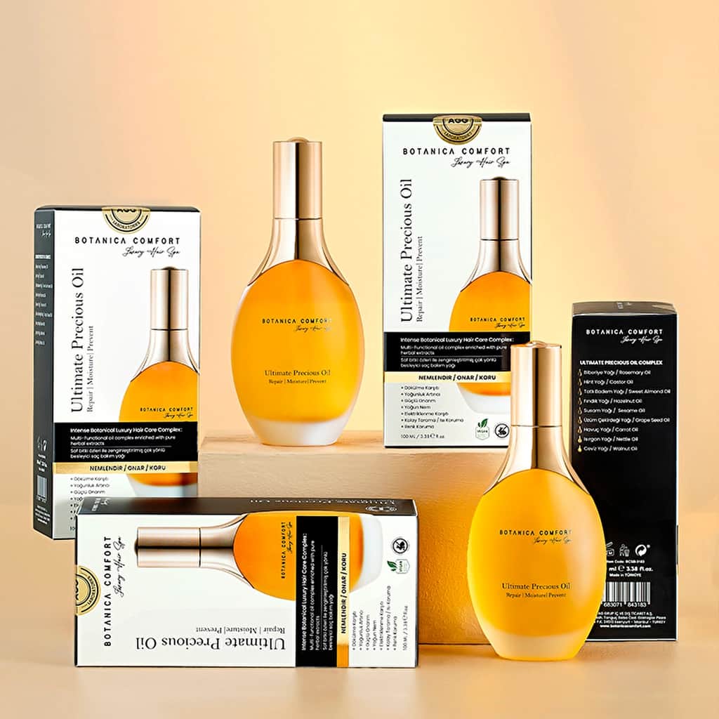 Botanica Comfort بوتانيكا كومفورت لوكشري هير سبا زيت كومبليكس 100 مل إصلاح وحماية