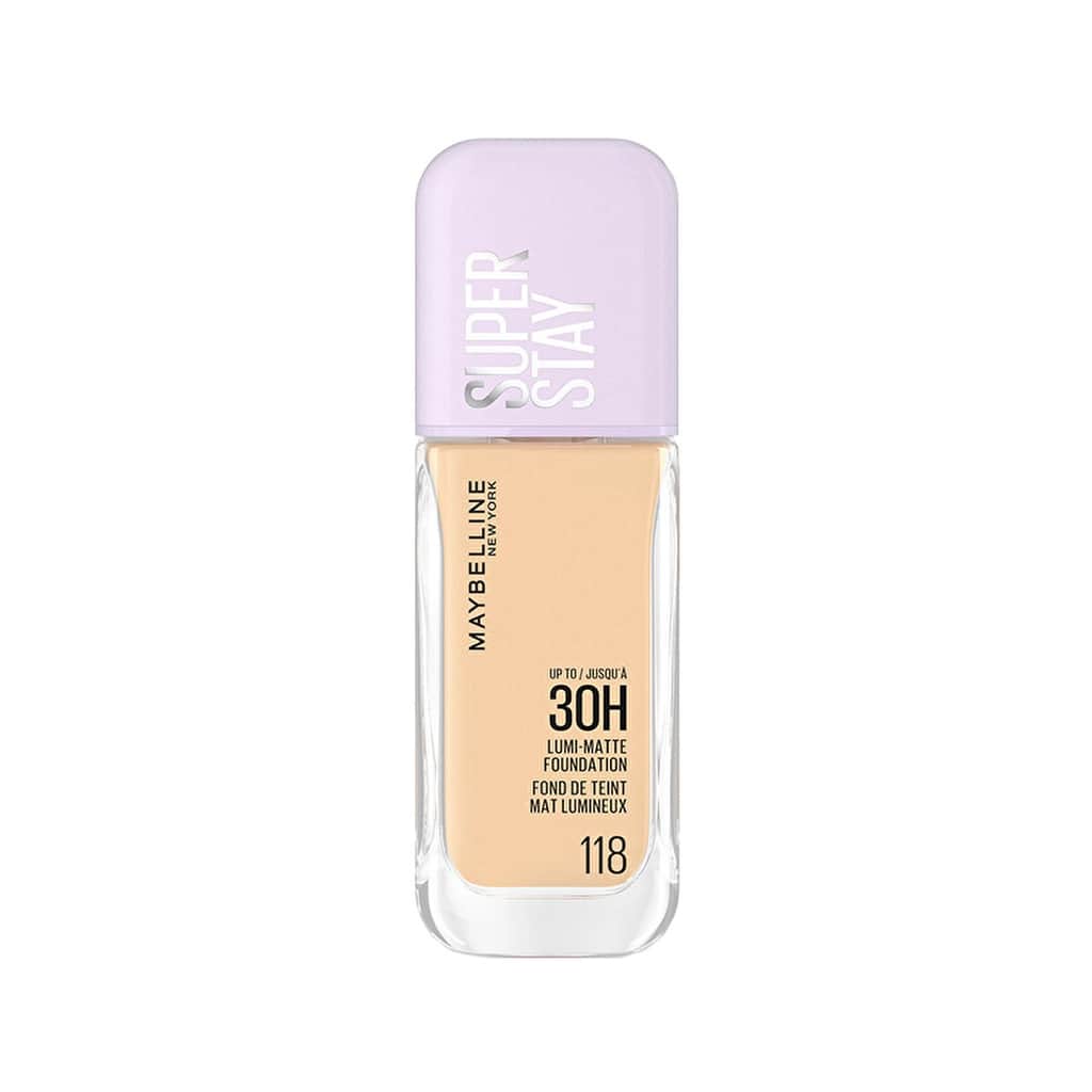 Maybelline كريم أساس سوبر ستاي لومي مات من مايبيلين نيويورك 118