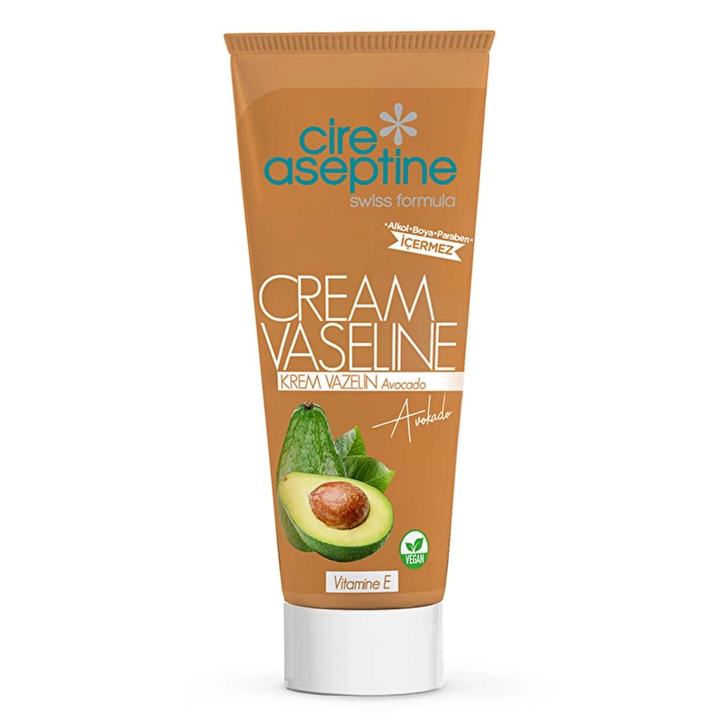 Cire Aseptine كريم سير أسيبتين بالأفوكادو مع الفازلين وفيتامين هـ 75 مل