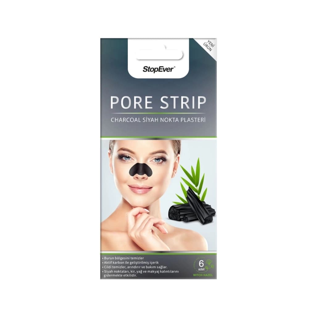 StopEver ستوب إيفر بلاك سبوت بلاستر كربون 6 قطع