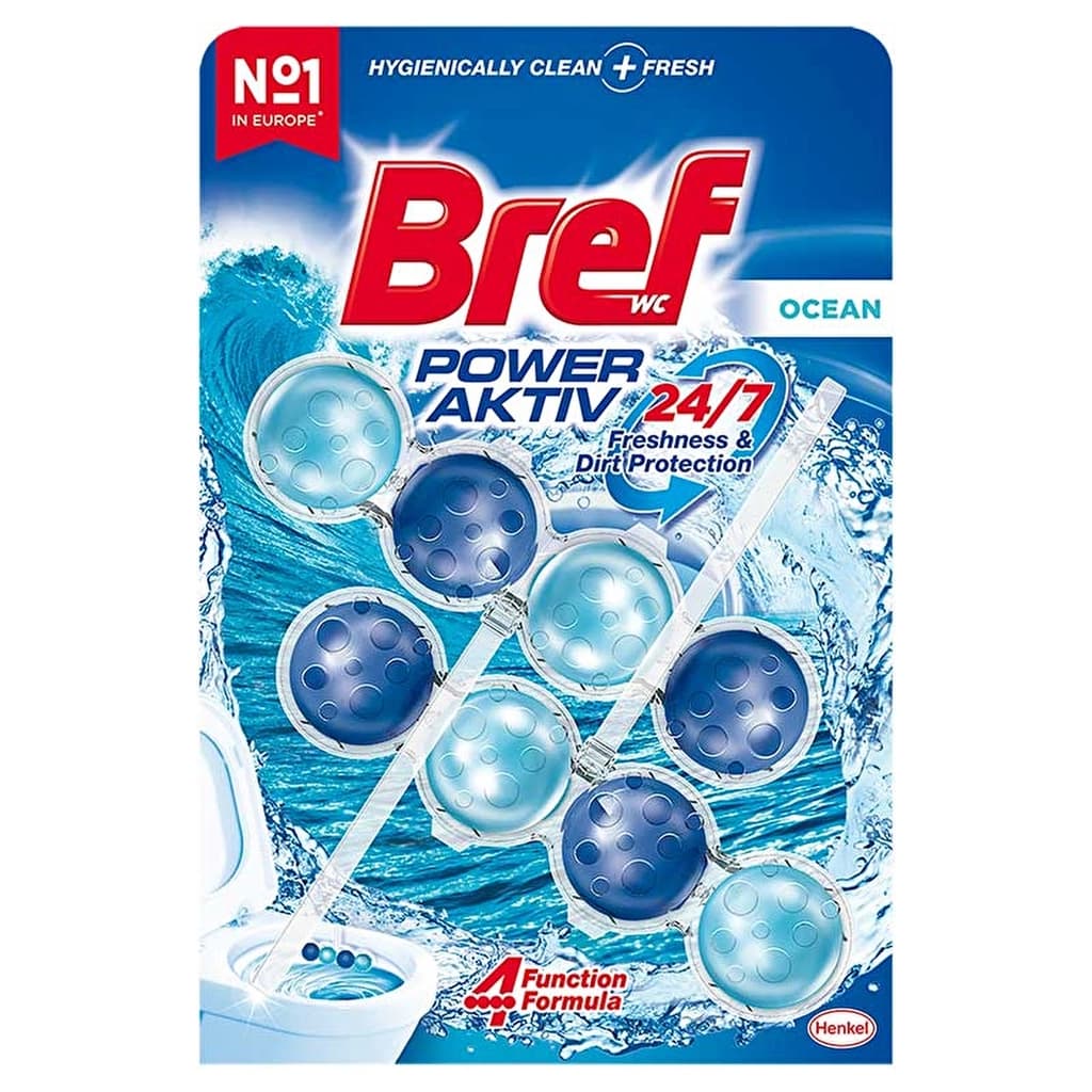 كتلة مرحاض بريف باور أكتيف أوشن ديو باك 250 شطفة Bref