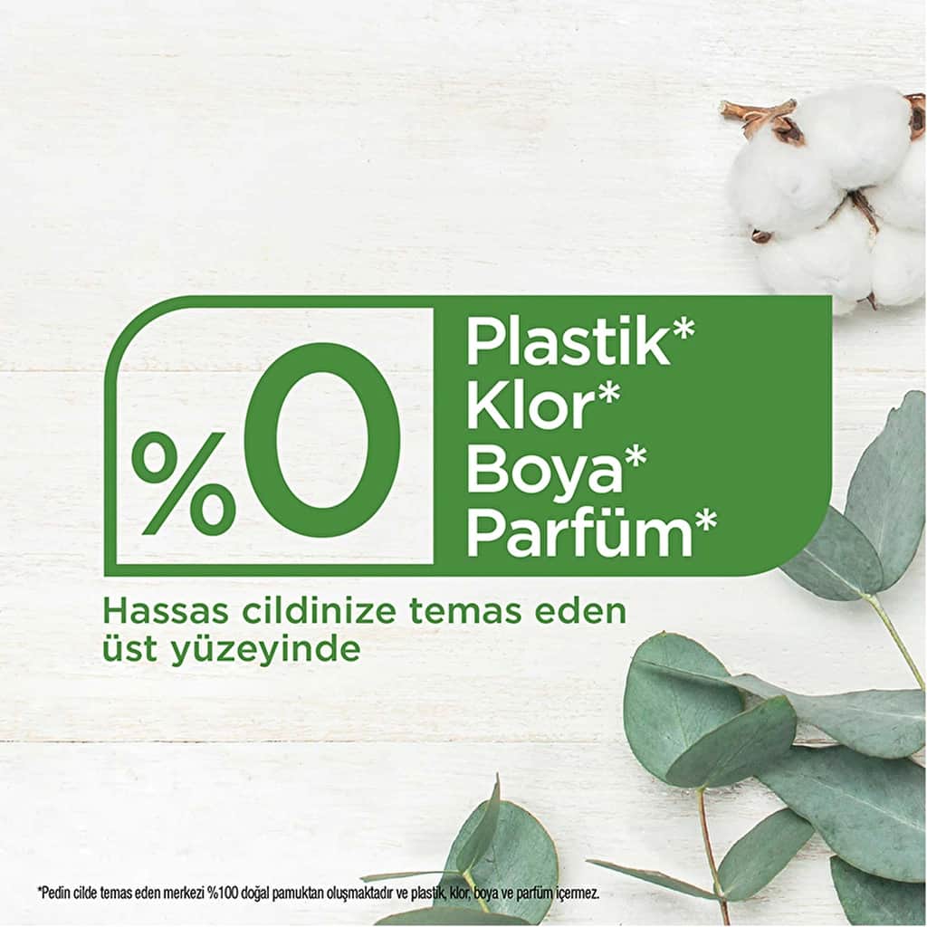 Kotex فوط كوتكس اليومية الرقيقة جدًا الطبيعية ٣٢ فوطة مضادة للحساسية
